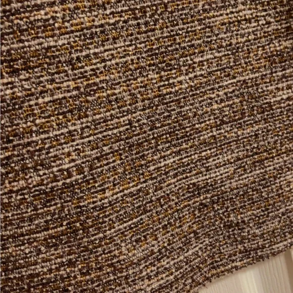 SOHO Brown and Tan Knit Skirt - Picture 4 of 5